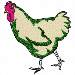 Chickens And Roosters Embroidery Design 3 Chickens And Roosters Embroidery Design 3